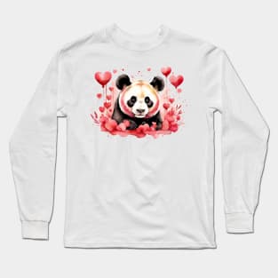 Panda Love Fiesta Long Sleeve T-Shirt